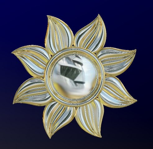 sun pendant 3D प्रिंट मॉडल .c4d .max .obj .3ds .fbx .stl .blend 