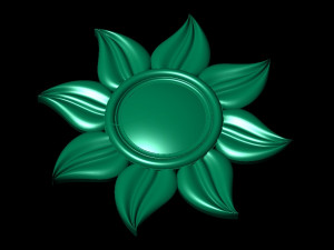 sun pendant 3D प्रिंट मॉडल