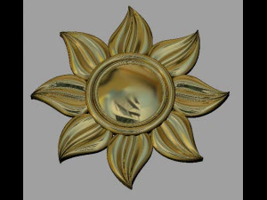 sun pendant 3D Print Model