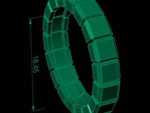 fashion ring 3D Print Model