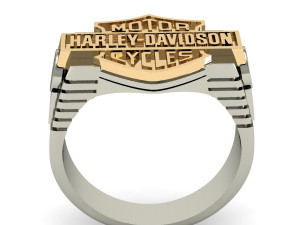 man ring harley-davidson 3D प्रिंट मॉडल