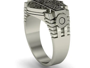 man ring harley-davidson 3D Print Model