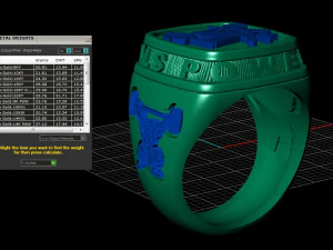 anillo de gimnasio de fuerza para hombre Modelo de impresión 3D