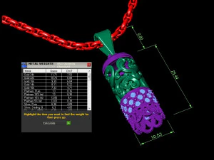 eastern earrings and pendant 3D Print Model