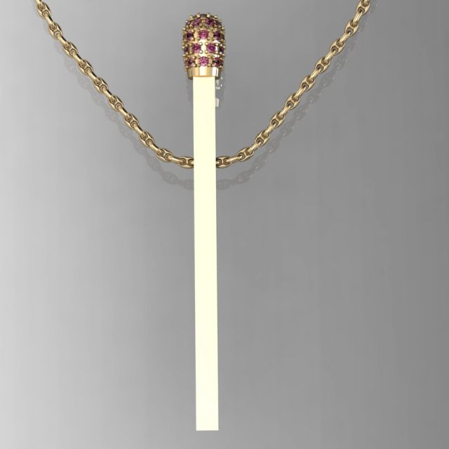 extravagant beautyful pendant match 3D Print Model .c4d .max .obj .3ds .fbx .stl .blend 