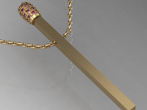 extravagant beautyful pendant match 3D Print Model