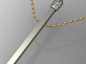 extravagant beautyful pendant match 3D Print Model