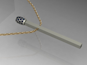 extravagant beautyful pendant match 3D Print Model