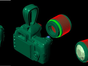 pendant camera Model Cetak 3D