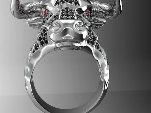 male ring bull 3D printmodel