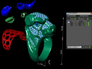 male ring bull 3D Print Model