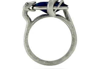 fashion snake ring 3D Print Model
