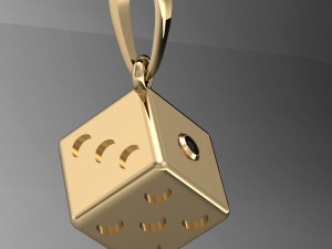 pendant dice 3D Принт Модель