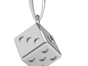 pendant dice 3D Print Model