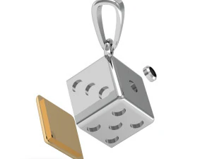 pendant dice 3D Print Model