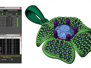 beautiful pendant flower 3Dプリントモデル
