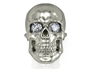 stud earring human scull 3D Принт Модель