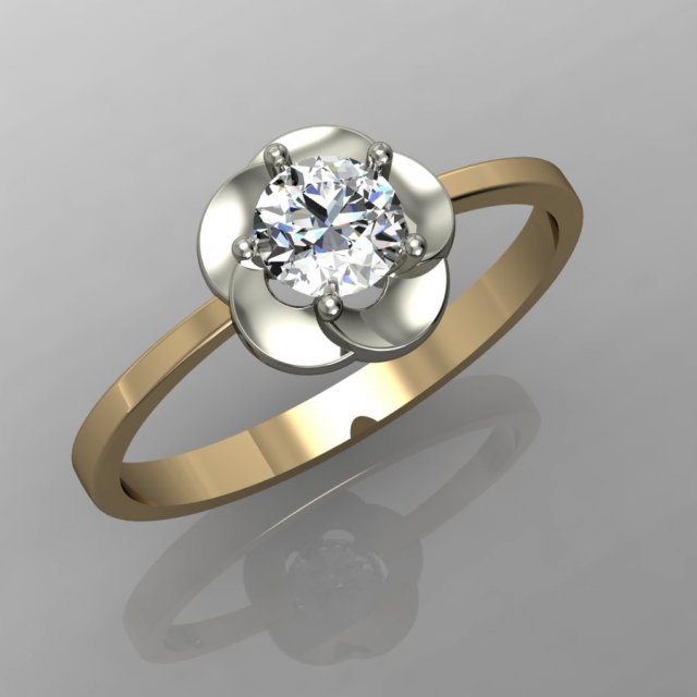 engagement ring 3D प्रिंट मॉडल .c4d .max .obj .3ds .fbx .stl .blend 