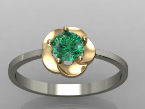 engagement ring 3D प्रिंट मॉडल