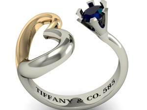 engagement ring 3D Принт Модель