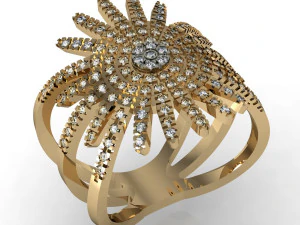 star ring 3D Print Model