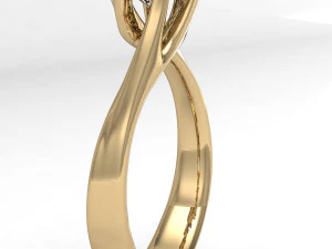 engagement ring 3D Print Model