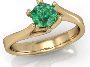 cincin pertunangan Model Cetak 3D