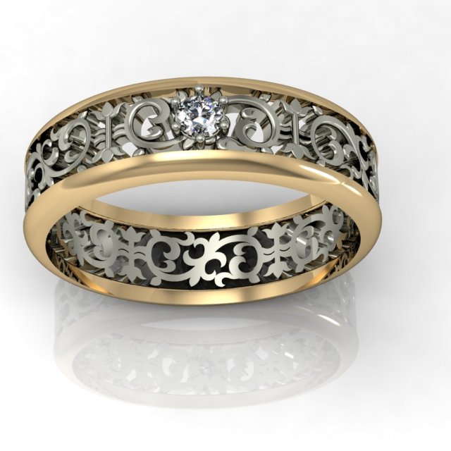 engagement ring 3D Принт Модель .c4d .max .obj .3ds .fbx .stl .blend 