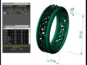 engagement ring 3D Принт Модель