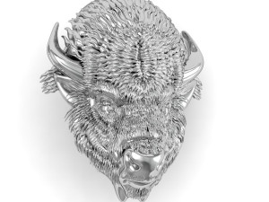 bison head 3D 打印模型
