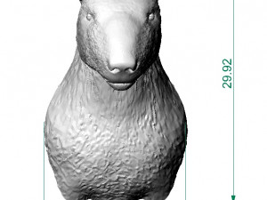 head bull terrier 3D 打印模型