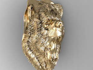 head bear 3Dプリントモデル