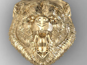 cabeza de oso Modelo de impresión 3D
