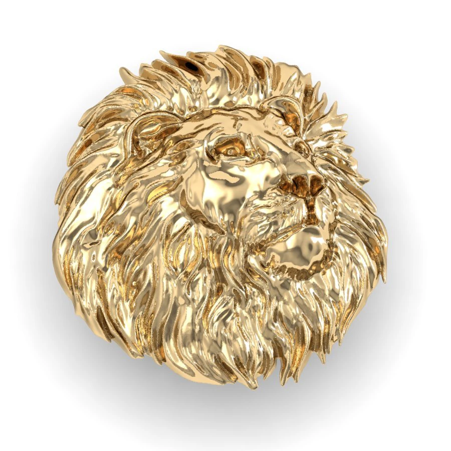 beautiful lion 3D Print Model .c4d .max .obj .3ds .fbx .stl .blend 