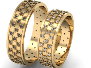 wedding ring Modello di stampa 3D