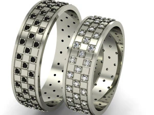 wedding ring 3D Print Model