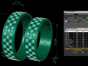 wedding ring 3D Print Model