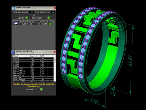 greek wedding ring 3D प्रिंट मॉडल