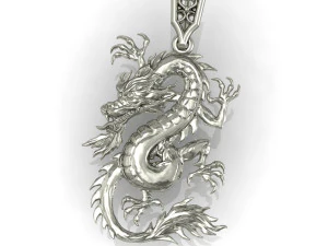 dragon pendant 3D Print Model