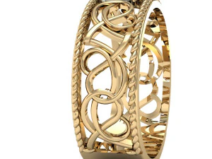 lindo anel lira Modelo de Impressão 3D