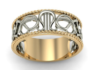 beautiful ring lira 3D Print Model