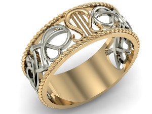 beautiful ring lira 3D Print Model