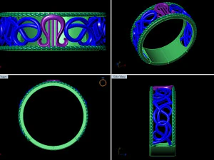 lindo anel lira Modelo de Impressão 3D