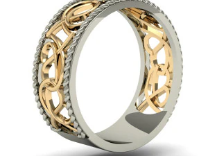 lindo anel lira Modelo de Impressão 3D