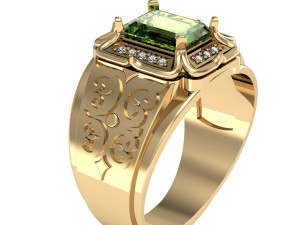 eastern male ring 3Dプリントモデル