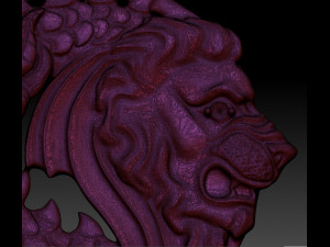 pendant lion and dragon Modèles 3D en vedette