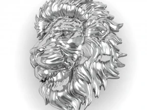 lion head pendant 3D Print Model