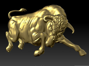 bull relief 3D Print Model