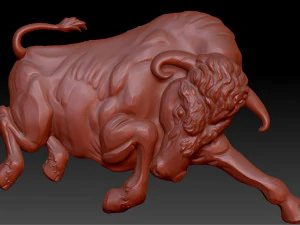 bull relief 3D Print Model