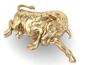 bull relief 3D Print Model